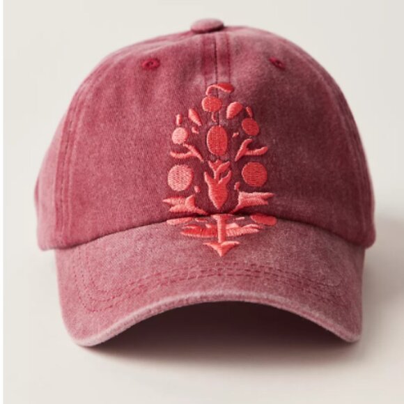 FP Movement Accessories - Big Buti Baseball Cap-Mahogany Coral